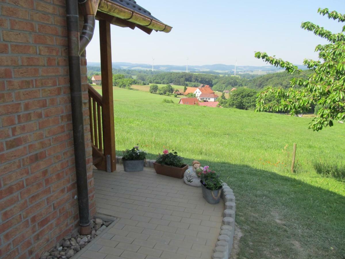 Landhaus Panoramablick, Kreth エクスタータール エクステリア 写真